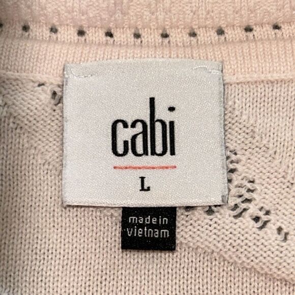 CAbi Blush Textured Knit Sweater - Picture 2 of 5
